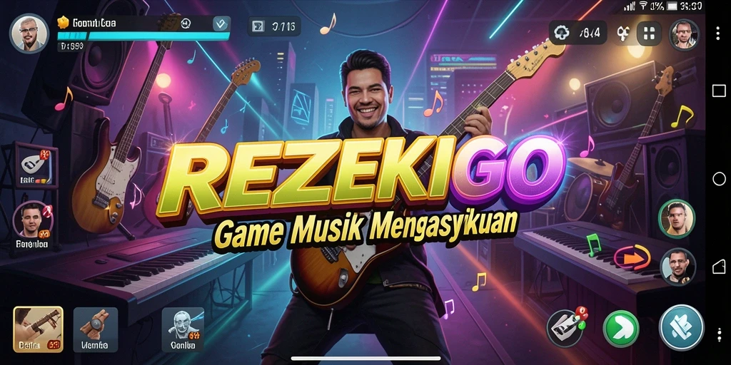 Tampilan gameplay <strong>REZEKIGO</strong> yang seru dan interaktif.