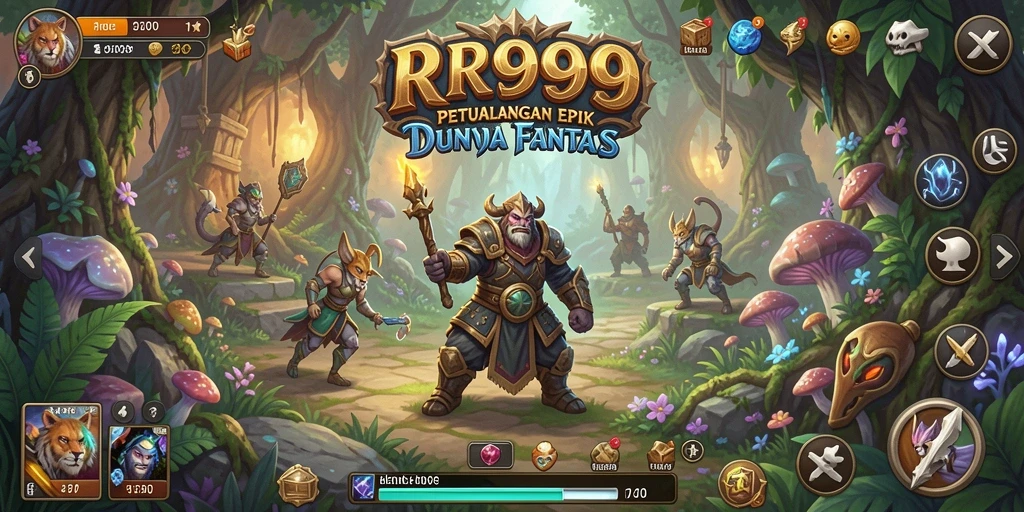 Tangkapan layar menunjukkan gameplay RPG yang mendebarkan.