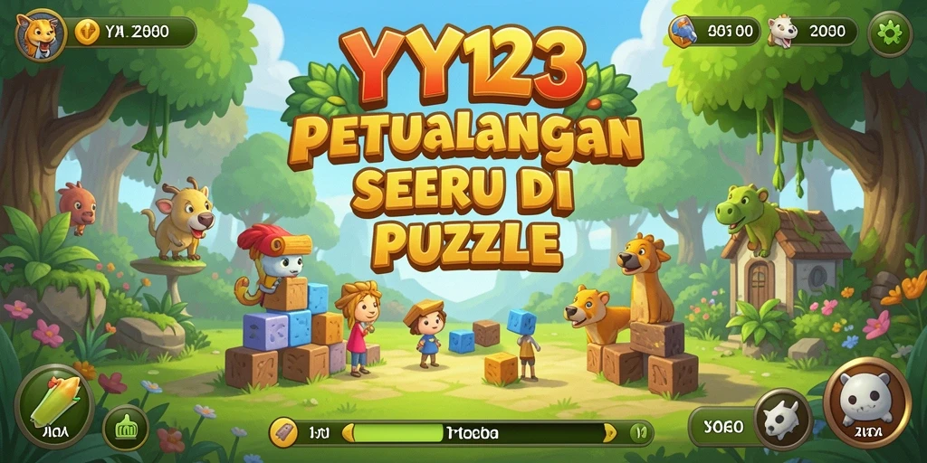 Gameplay seru YY123 dengan tantangan puzzle menarik.